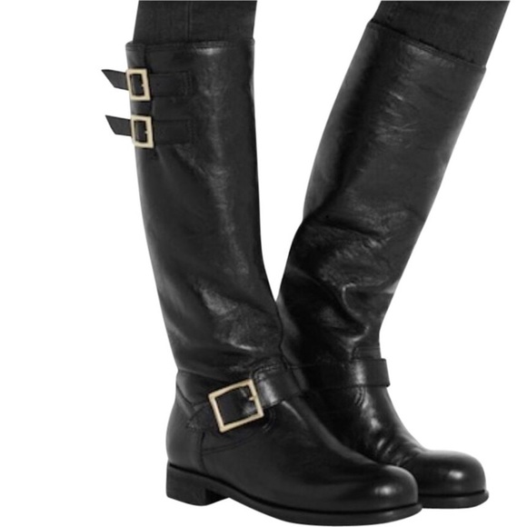 jimmy choo boots with fur